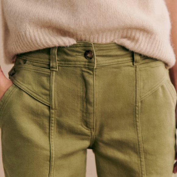 Sezane Hervé Trousers - Size 2 - Picture 3 of 15